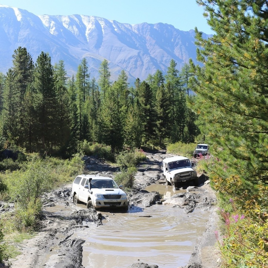 дорога на Актру